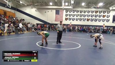 106 lbs Cons. Semi - Michael Rusinko, Strongsville vs Joshua Medina, Clay (Oregon), OH