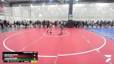 109 lbs Quarterfinal - Houston Bear, Rural Retreat vs Cannon Burd, Rangers Wrestling Club