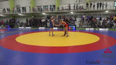 53kg Semifinal - Beth Quinn, Takedown WA vs Chloe Johnston, Jr Rebels WC