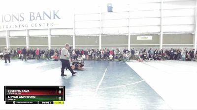 190 lbs Cons. Round 2 - Yesmina Kava, Cedar Valley vs Aliyah Anderson, Fremont