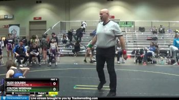 67 lbs Round 5 (6 Team) - Colton Wiseman, Contenders WA Blue vs Alex Golden, Untouchables-Olympia