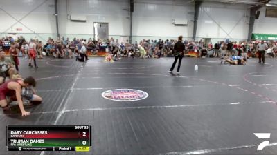 85 lbs Cons. Round 2 - Dary Carcasses, Caveman vs Truman Dames, RPA Wrestling