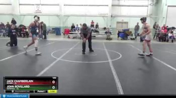 130 lbs Round 2 (8 Team) - Jack Chamberlain, NCWAY vs John Rovillard, Rampage