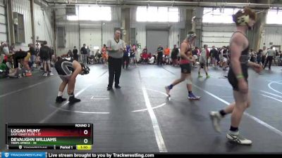 160 lbs Round 2 (8 Team) - Logan Mumy, East Coast Elite vs Devaughn Williams, Terps Xpress