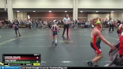 64 lbs Round 2 (6 Team) - Cooper Fielder, Backyard Brawlers vs Theo Bales, Contenders Wrestling Academy Green