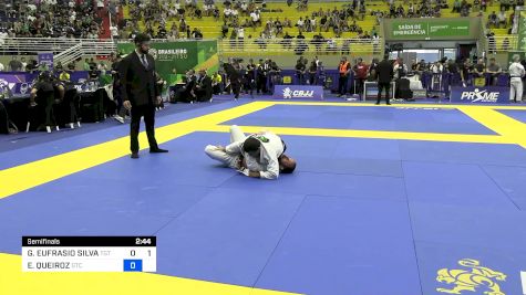 GILBERTO EUFRASIO SILVA vs EDUARDO QUEIROZ 2024 Brasileiro Jiu-Jitsu IBJJF