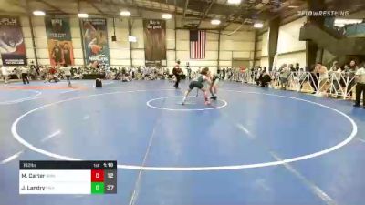 182 lbs Rr Rnd 3 - Marcus Carter, AMERICAN MMA AND WRESTLING vs Joel Landry, Felix Wrestling Academy Blue