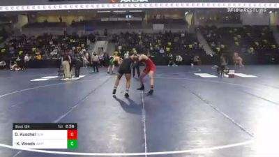 197 lbs Prelims - Devlen Kuschel, Olivet College vs Kobe Woods, Wartburg College