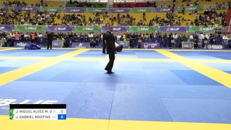 JORGE MIGUEL ALVES M. DO AMARAL vs JOÃO GABRIEL MARTINS TEODORO 2024 Brasileiro Jiu-Jitsu IBJJF