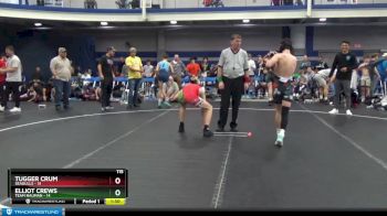 115 lbs Round 5 (8 Team) - Elliot Crews, Team Nauman vs Tugger Crum, Seagulls