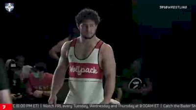 97 kg Semifinal - Michael Macchiavello, Wolfpack RTC vs Domenic Abounader, Cliff Keen Wrestling Club