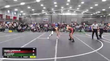 138 lbs Placement Matches (8 Team) - Bo Koedem, Iowa Black vs Pedro Carrizales, Nebraska Red