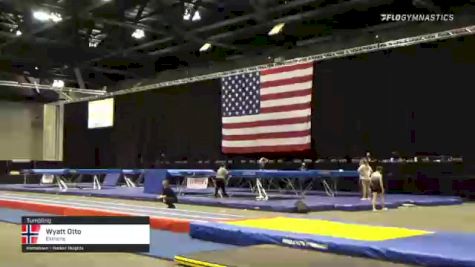 Wyatt Otto - Tumbling, Extreme - 2021 USA Gymnastics Championships