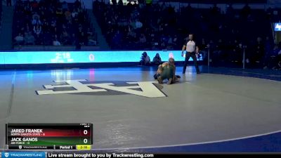 157 lbs Jack Ganos, Air Force vs Jared Franek, North Dakota State