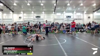 52 lbs Round 2 (6 Team) - Cael Maddox, Contenders WA vs Greyson Bosley, U2 Upstate Uprising