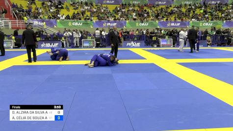 DANIELA ALZIRA DA SILVA AROUCA vs ANA CÉLIA DE SOUZA AZEVEDO 2024 Brasileiro Jiu-Jitsu IBJJF