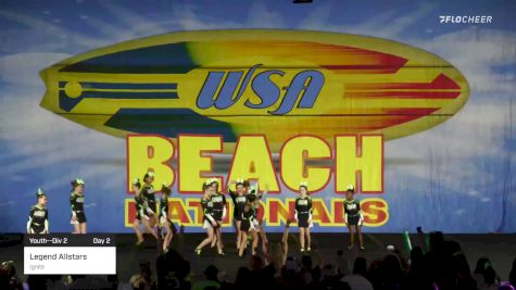 Legend Allstars - Ignite [2022 Youth--Div 2 Day 2] 2022 WSA Beach Nationals