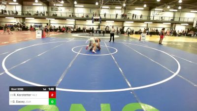 145 lbs Consi Of 8 #2 - Reed Kerstetter, Yale Street / St. Thomas Aquinas vs Danny Dacey, Journeymen/saratoga