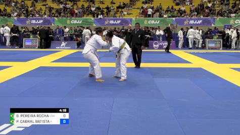 BRENDA PEREIRA ROCHA vs PRICILLA CABRAL BATISTA 2024 Brasileiro Jiu-Jitsu IBJJF