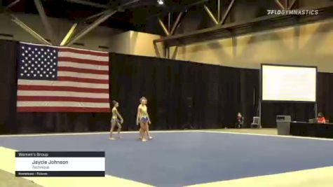 Jaycie Johnson - Women's Group, Technique - 2021 USA Gymnastics Championships