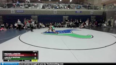 100 lbs Quarterfinal - Lincoln Bastian, Idaho Gold vs Michael Longtin, North Country Wrestling Club