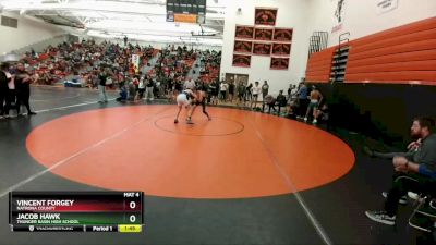 126B Round 2 - Jacob Hawk, Thunder Basin High School vs Vincent Forgey, Natrona County