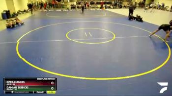 160 lbs Finals (8 Team) - Ezra Manuel, ANML vs Damian Skibicki, Roseau