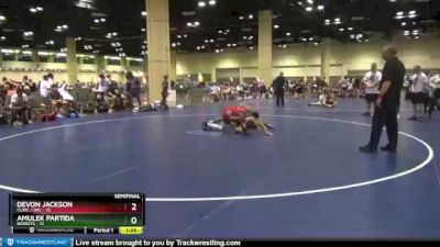 138 lbs Semis & Wb (16 Team) - Amulek Partida, Bandits vs Devon Jackson, CLWC / IWC