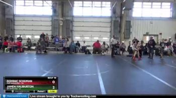 64 lbs Round 5 (8 Team) - Dominic Schuman, Mat Assassins vs Jamen Haliburton, 84 Athletes