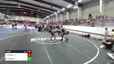 190 lbs Rr Rnd 4 - Jaxon Powell, Desert Fusion vs Niemiah Pacheco, X-CLUSIVE Wrestling