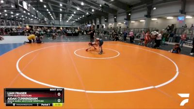 80 lbs 5th Place Match - Aidan Cunningham, Gracie Barra Westchase Wrestling Club vs Liam Fraser, Texas Select Wrestling