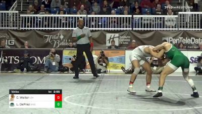 184 lbs Final - Chris Weiler, Lehigh vs Lou DePrez, Binghamton