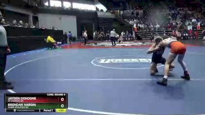 126 lbs Cons. Round 4 - Brendan Nardin, Alber Athletics WC vs Jayden Dohogne, St. Charles WC