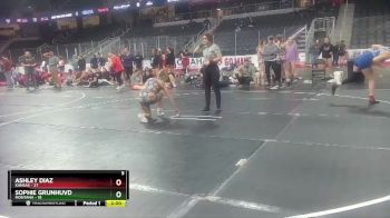 G-127 lbs Round 1 (3 Team) - Nicole Redmond, Kansas vs Allie Murphy, Montana