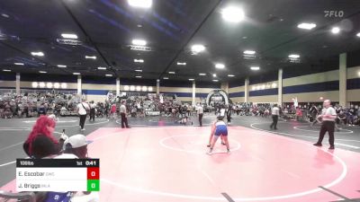 106 lbs Consolation - Ethan Escobar, Gwc vs Jessiah Briggs, Inland Elite