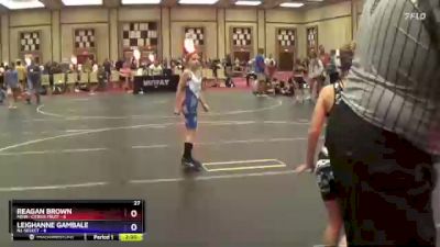 58 lbs Round 3 (4 Team) - Reagan Brown, MGW- Citrus Fruit vs LeighAnne Gambale, NJ-Select