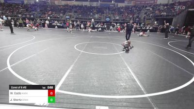 53 lbs Consi Of 8 #2 - Wyatt Eads, Marksmen Wrestling Club vs Jack Stortz, Orange Crush