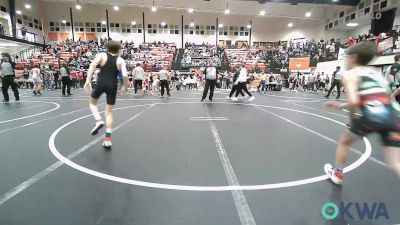 76 lbs Quarterfinal - Barry Ritter, Jr, Coweta Tiger Wrestling vs Garrett Rivera, Sallisaw Takedown Club