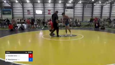 65 kg Round Of 16 - Joel Vandervere, Wildcat Wrestling Club vs Beau Mantanona, California