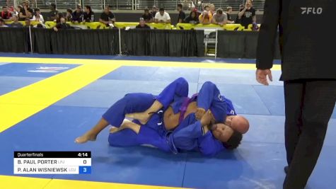 BRIAN PAUL PORTER vs PETER ALAN WISNIEWSKI 2024 Pan Jiu Jitsu IBJJF Championship