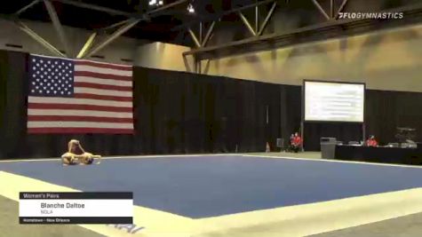 Blanche Daltoe - Women's Pairs, NOLA - 2021 USA Gymnastics Championships