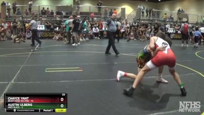 130 lbs Round 1 (6 Team) - Chayce Yant, Beast Mode WA Pink vs Austin Ulberg, Ares Black