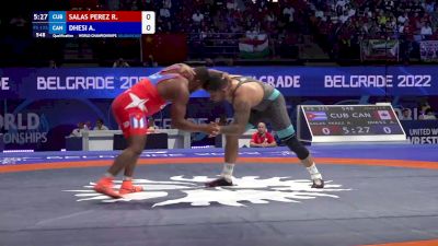 125 kg Qualif. - Reineris Salas Perez, Cuba vs Amarveer Dhesi, Canada