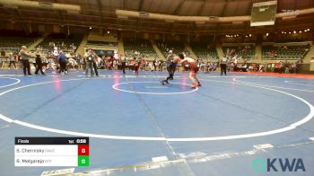 106 lbs Final - Sean-Tyler Chernisky, Broken Arrow Wrestling Club vs Raymond Melgarejo, Tulsa Blue T Panthers