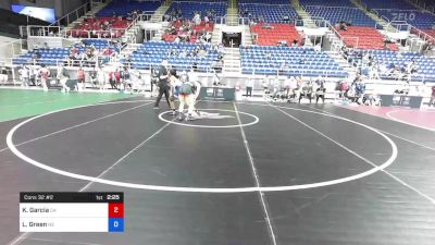 152 lbs Cons 32 #2 - Kaiulani Garcia, California vs LaNie Green, Nebraska