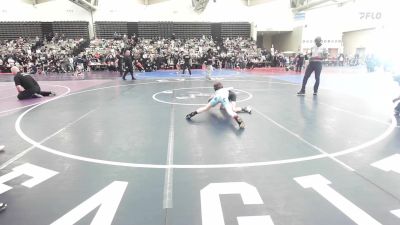 73-M lbs Round Of 32 - Angelo Disonell, Hammer Wrestling Club vs Casen Parsons, Overtime