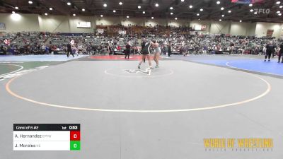 175 lbs Consi Of 8 #2 - Alixia Hernandez, Eagle Point Youth Wrestling vs Jasmine Morales, Nevada Elite