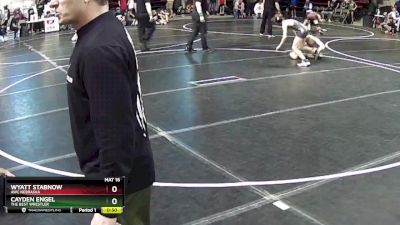 95 lbs Cons. Round 3 - Wyatt Stabnow, AWC Nebraska vs Cayden Engel, The Best Wrestler