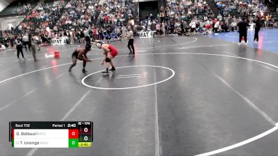 174 lbs Champ. Round 2 - Terungwa Unongo, Doane University vs Otgonbayar Batsuuri, Northwest Kansas Technical College