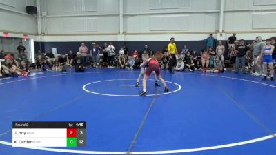 96 lbs Round 2 - Jackson Hoy, Phoenix W.C. vs Kabin Joel Carder, Pursuit